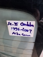 Seat Cordoba 2003-2010 Arka Cam (Stok Kodu: Se-35)