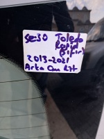 Seat Toledo 2013-2021 Arka Cam (Stok Kodu: Se-30)