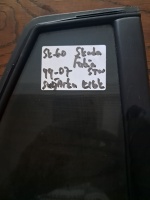 Skoda Fabia 1999-2007 Sağ Arka Kelebek Camı (Stok Kodu: Sk-60)
