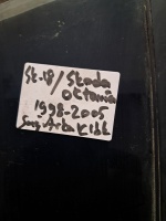 Skoda Octavia 1998-2005 Sağ Arka Kelebek Camı (Stok Kodu: Sk-18)