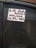 Skoda Octavia 2004-2010 Sol Arka Kelebek Camı (Stok Kodu: Sk-28)