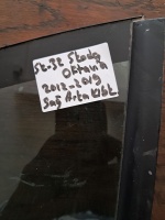 Skoda Octavia 2012-2019 Sağ Arka Kelebek Camı (Stok Kodu: Sk-32)