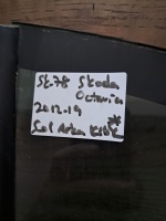 Skoda Octavia  2012-2019 Sol Arka Kelebek Camı (Stok Kodu: Sk-78)