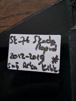 Skoda Rapid  2012-2019 Sağ Arka Kelebek Camı (Stok Kodu: Sk-76)