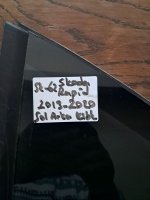 Skoda Rapid 2013-2020 Sol Arka Kelebek Camı (Stok Kodu: Sk-62)