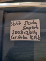 Skoda Superb 2008-2014 Sol Arka Kelebek Camı (Stok Kodu: Sk-47)