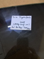 Toyota 	Auris Sol Ön Kapı Camı 2007-2012 (Stok Kodu: To-10)