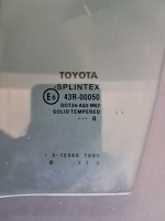 Toyota Avensis Sol Ön Kapı Camı 1997-2003 (Stok Kodu: To-29)