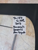 Toyota C-HR 2017- Kameralı Sensörlü Revizyonlu Ön Cam (Stok Kodu: To- 137)