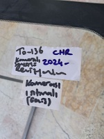 Toyota C-HR 2024-  Kameralı, Sensörlü Revizyonlu Ön Cam (Stok Kodu: To-136)