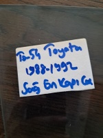 Toyota Corolla 1988-1992 Sağ Ön Kapı Camı (Stok Kodu: To-54)