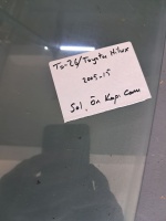 Toyota Hilux Sol Ön Kapı Camı 2005-2015	(Stok Kodu: To-26)