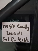 Volkswagen Caddy 2004-2011 Sol Ön Kelebek Camı (Stok Kodu: VW-97)