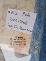 Volkswagen Polo 2002-2008 Sağ Ön Kapı Camı (Stok Kodu: VW-96)