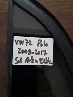 Volkswagen 	Polo	2009-2017	Sol Arka Kelebek Camı 	(Stok Kodu:	VW-72)