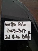 Volkswagen Polo Sol Arka Kelebek Camı (Stok Kodu: VW-89)