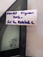 Volkswagen Tiguan 2016- Sol Ön Kelebek Camı (Stok Kodu: VW-147)
