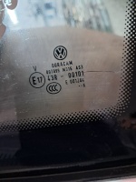 Volkswagen Tiguan Sağ Arka Kelebek Camı (Stok Kodu: VW-87)