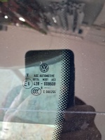 Volkswagen	Tiguan Sol Arka Kelebek Camı (2015-21)