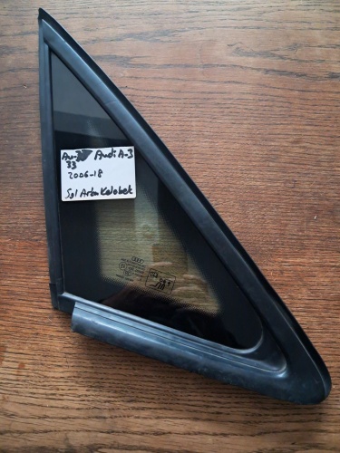 Audi	A-3	Sol Arka Kelebek Camı 	2006-2018	(Stok Kodu:	Au-33)