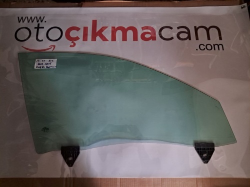 Audi	A-4	Sağ Ön Kapı Camı	 2002-2005	(Stok Kodu:	Au-65)
