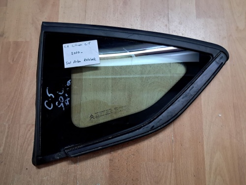 Citroen	C-5	Sol Arka Kelebek Camı 	2010-	(Stok Kodu:	Ci-11)