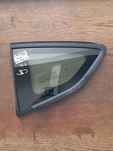 Citroen 	C-5 	Sol Arka Kelebek Camı	2010-	(Stok Kodu:	Ci-86)