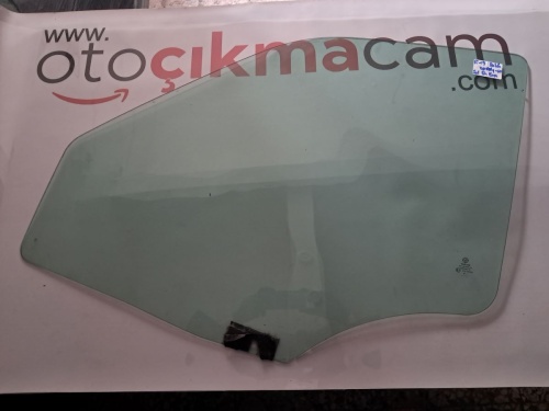 Fiat	Doblo	2004-2010	Sol Ön Kapı Camı	(Stok Kodu:	Fi-19)