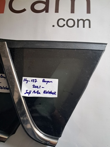 Hyundai Bayon 2021- Sağ Arka Kelebek Camı (Stok Kodu: Hy-127)