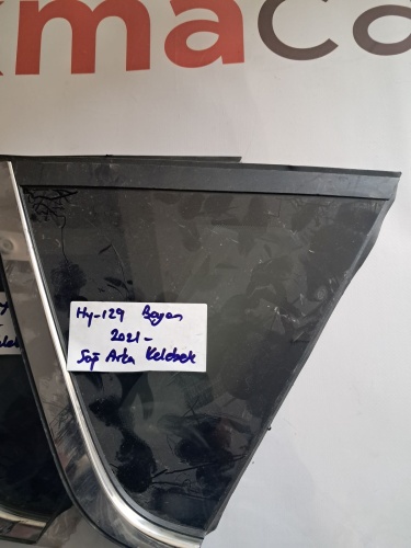 Hyundai Bayon 2021- Sağ Arka Kelebek Camı (Stok Kodu: Hy-129)