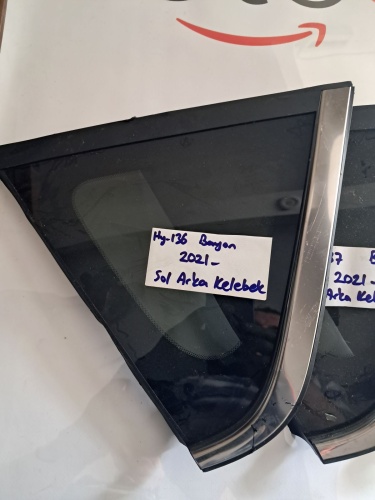 Hyundai Bayon 2021- Sol Arka Kelebek Camı (Stok Kodu: Hy-136)