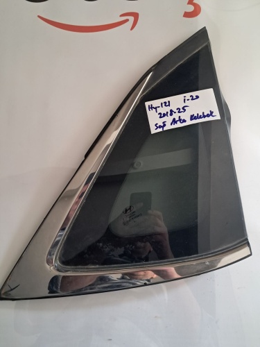 Hyundai i-20 2018-2025 Sağ Arka Kelebek Camı (Stok Kodu: Hy-121)