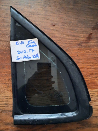 Kia 	Ceed 	Sol Arka Kelebek Camı	2012-2017	(Stok Kodu:	Ki-10)