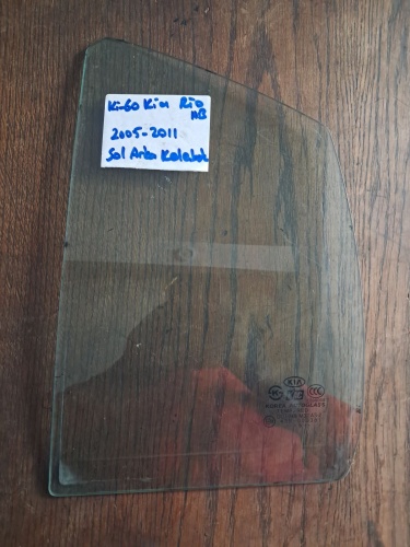 Kia 	Rio HB	Sol Arka Kelebek Camı	2005-2011	(Stok Kodu:	Ki-60)