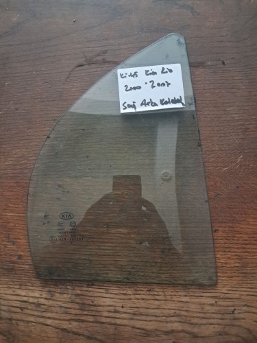 Kia 	Rio	Sağ Arka Kelebek Camı	2000-2007	(Stok Kodu:	Ki-45)