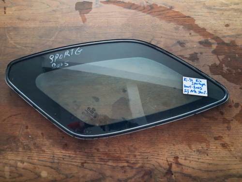 Kia 	Sportage	Sağ Arka Kelebek Camı	2005-2009	(Stok Kodu:	Ki-37)