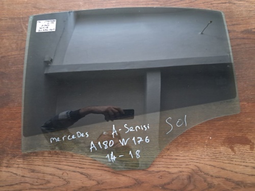 Mercedes	A Seri (W-176)	Sol Arka Kapı Camı	2014-2018	(Stok Kodu:	Me-10)