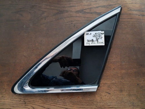 Nissan	Infiniti	Sağ Arka Kelebek Camı	2009-2015	(Stok Kodu:	Ni-11)