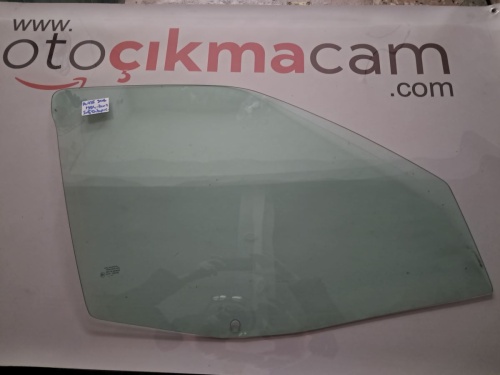 Peueot 306  1994-2002 Sağ Ön Kapı Camı (Stok Kodu: Pe-235) 