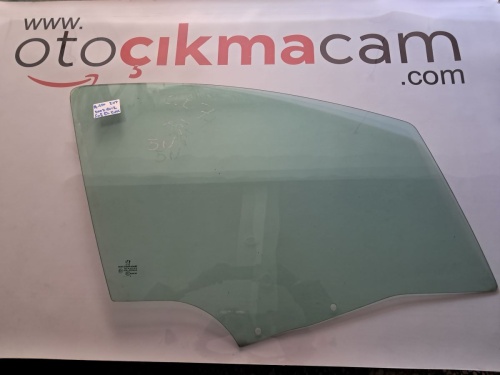 Peugeot 207 Sağ Ön Kapı Camı 2007-2012  (Stok Kodu: Pe-220)