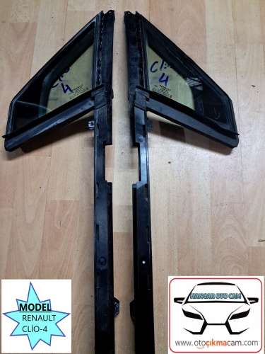 Renault	Clio 4 Sağ Ön Kelebek Camı 