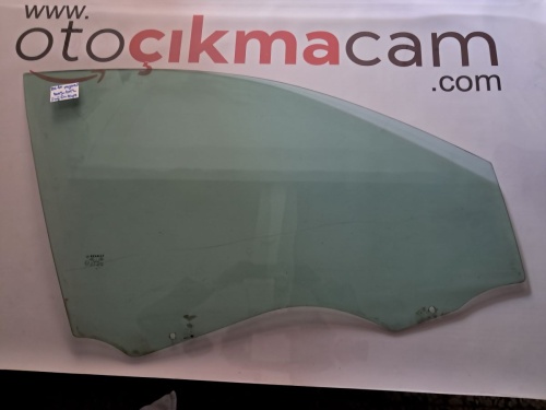 Renault Megane-2 2003-2012 Sağ Ön Kapı Camı (Stok Kodu: Re-60)