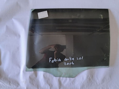 Skoda 	Fabia	2006	Sol Arka Kapı Camı	(Stok Kodu:	Sk-5)