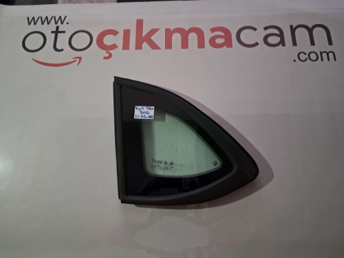 Togg T-10X 2022- Sol Arka Kelebek Camı (Stok Kodu: Tog-2)