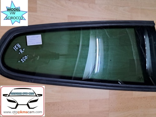 Volkswagen Scirocco Çıkma Sağ Yan Sabit Camı (2007-2015)